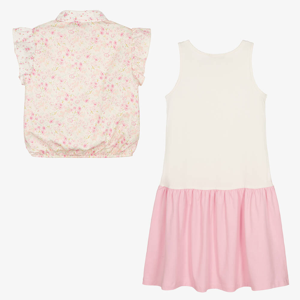AIGNER-Teen Girls Floral Blouse & Dress Set | Childrensalon Outlet