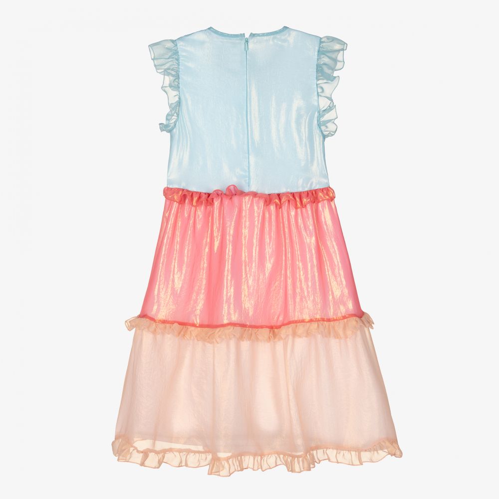 AIGNER-Teen Girls Organza Logo Dress | Childrensalon Outlet
