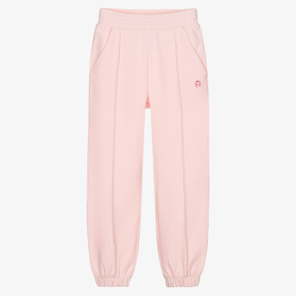 Pink joggers girls new arrivals