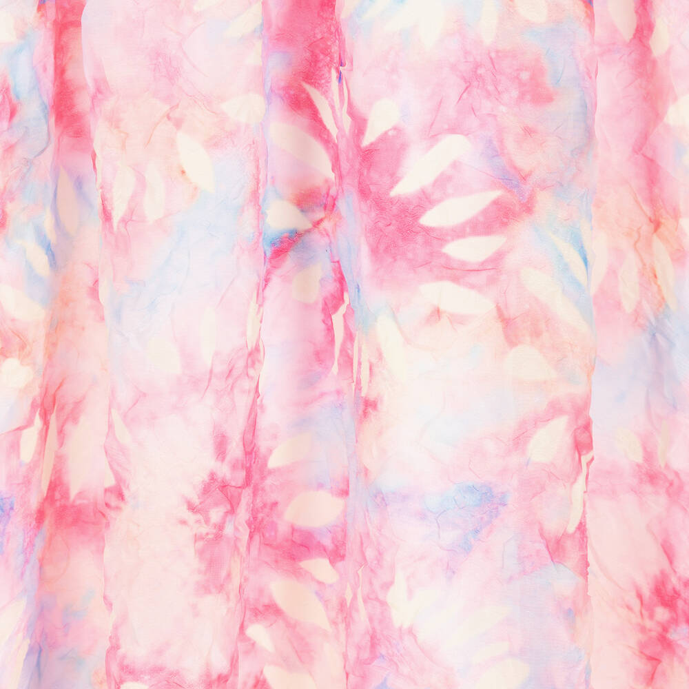 اقنر-فستان تينز بناتي شيفون لون زهري | Childrensalon Outlet