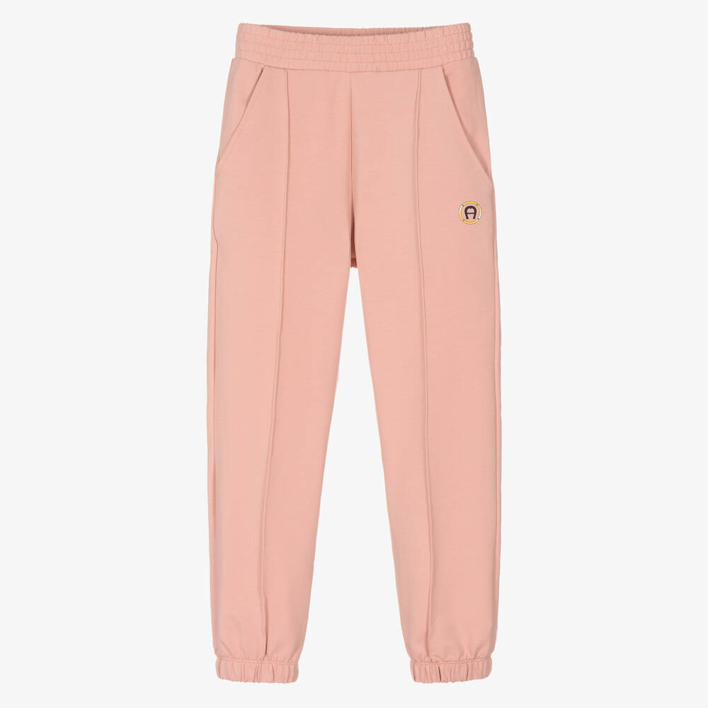 AIGNER - Rosa Teen Baumwoll-Jogginghose | Childrensalon