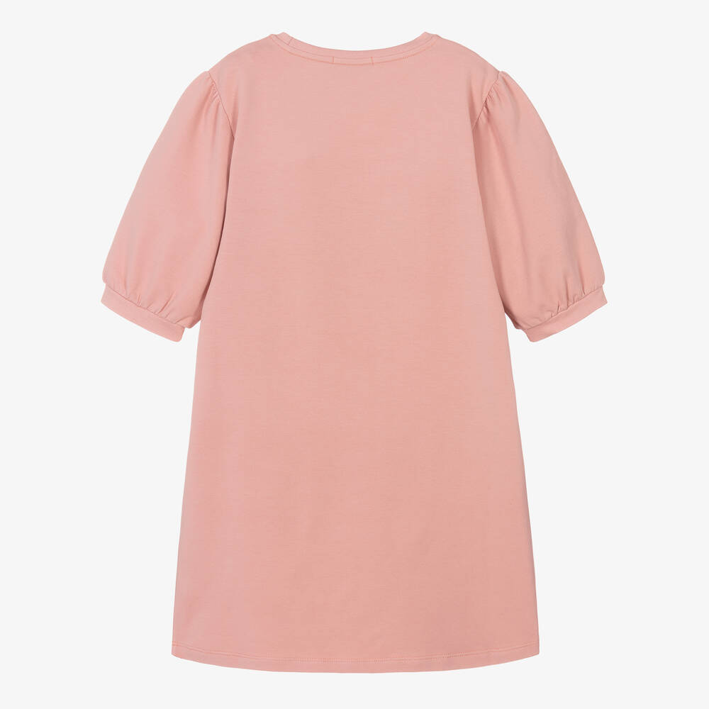 AIGNER-Teen Girls Pink Cotton T-Shirt Dress | Childrensalon Outlet