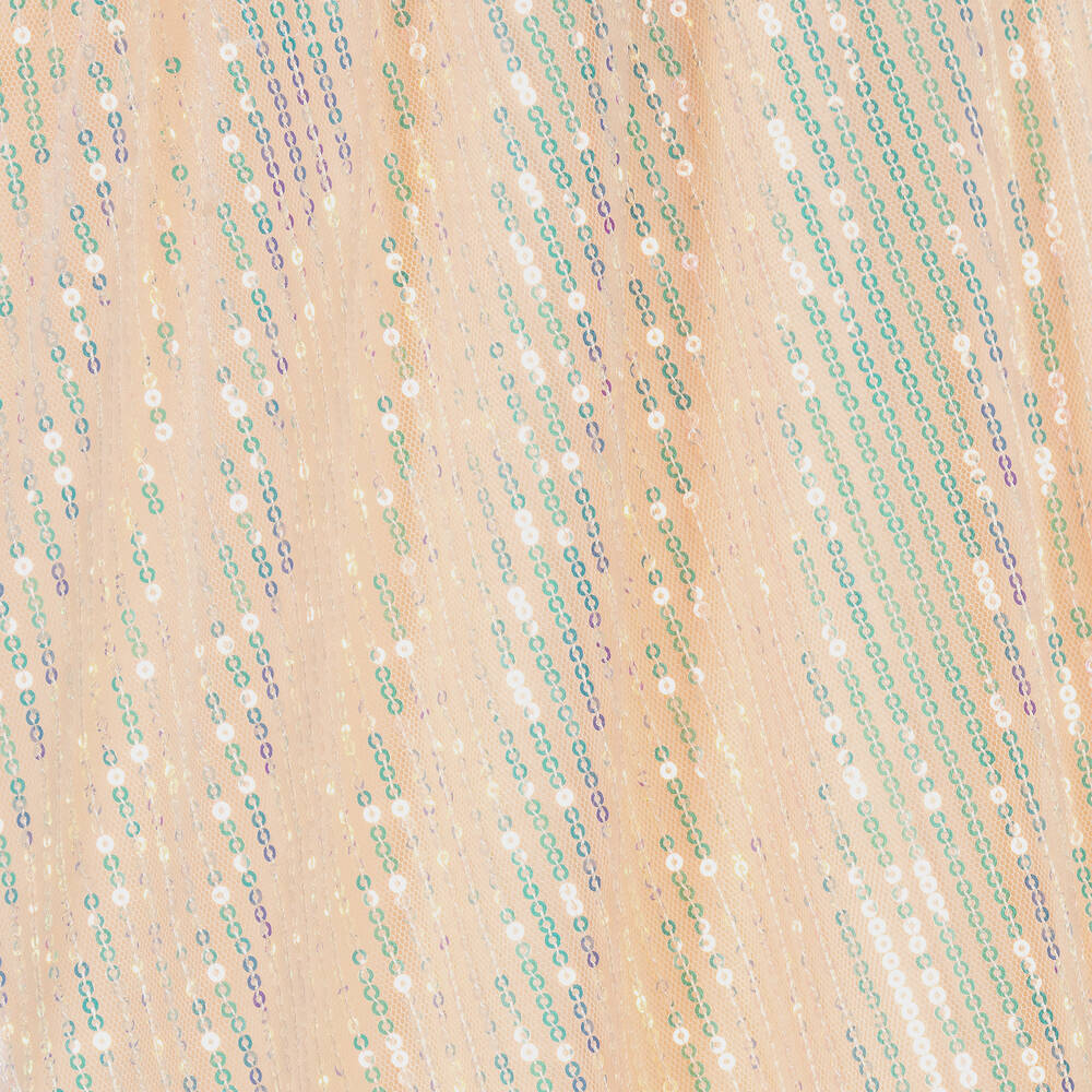 AIGNER-Розовое платье с пайетками | Childrensalon Outlet