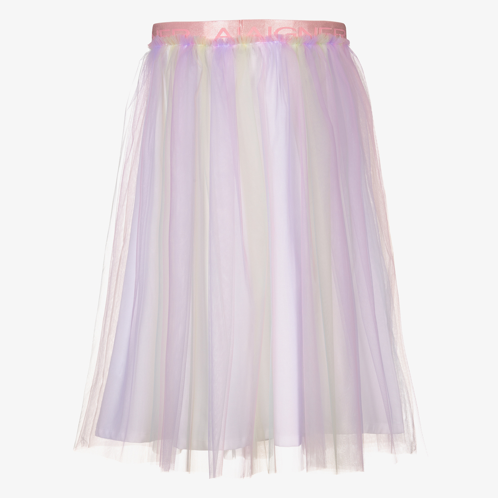AIGNER-Teen Rainbow Tulle Skirt | Childrensalon Outlet