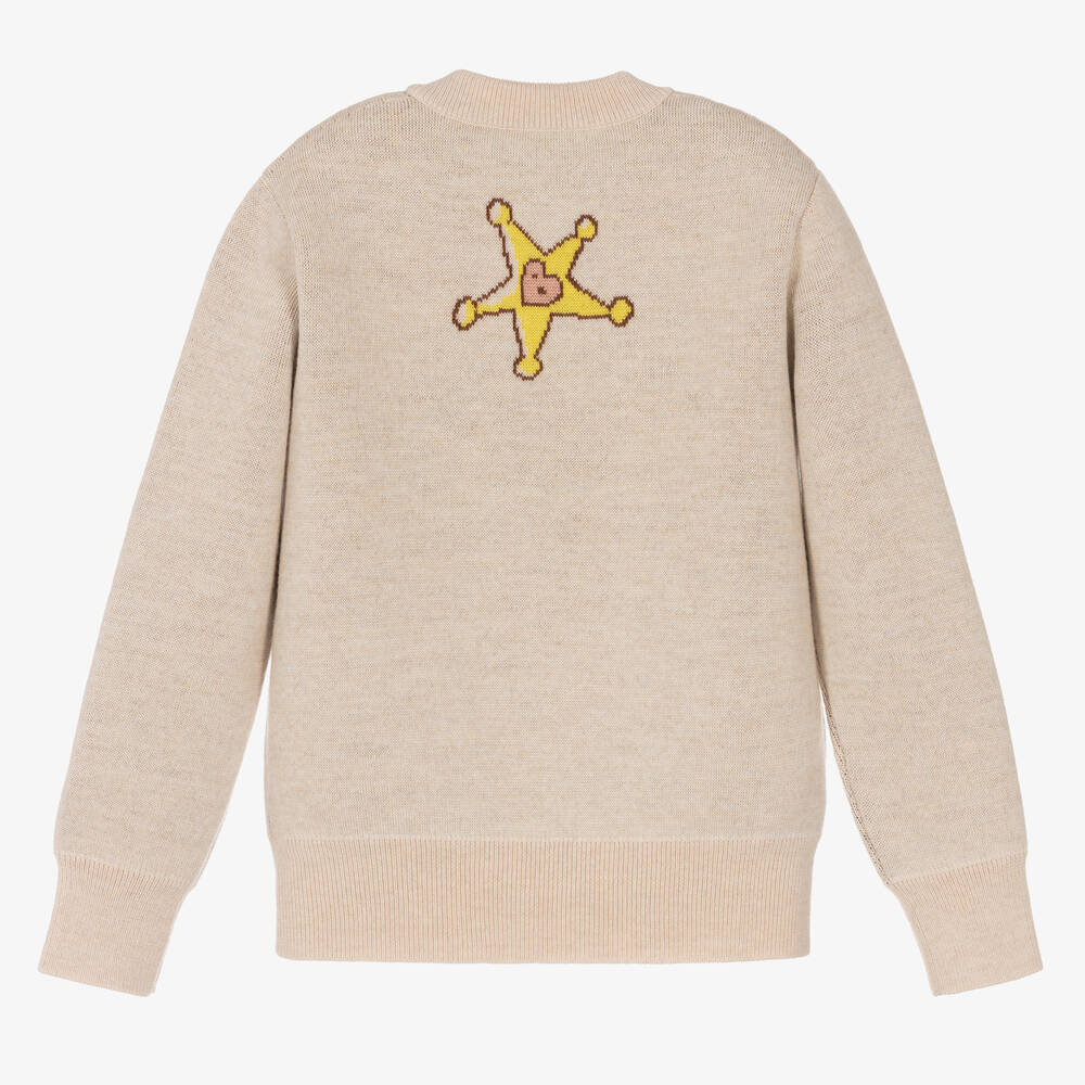 Alanui - Beige Looney Tunes Wool Sweater | Childrensalon Outlet Alanui - Beige Looney Tunes Wool Sweater | Childrensalon Outlet