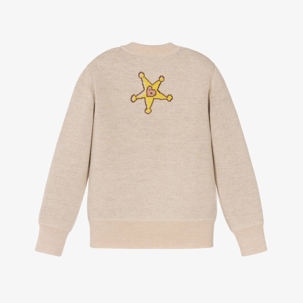 Alanui-Бежевый шерстяной свитер Looney Tunes | Childrensalon Outlet