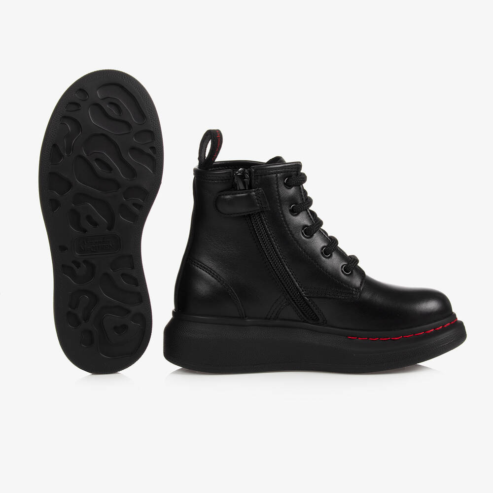 Alexander mcqueen on sale black laces