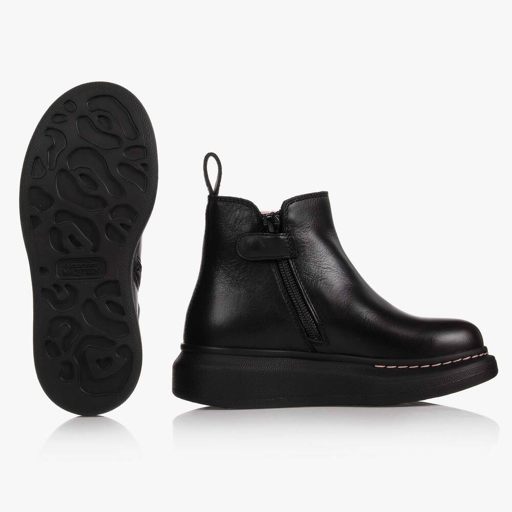 Alexander mcqueen suede boots shop