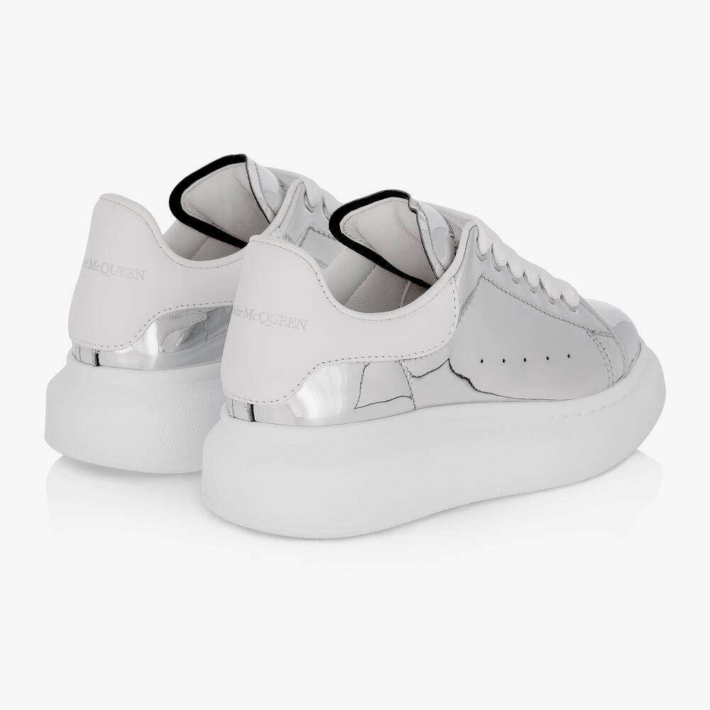 Alexander mcqueen store basket argent