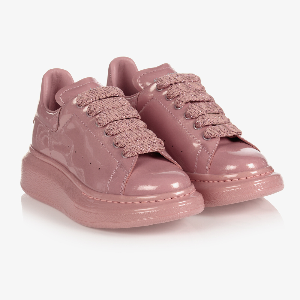 Alexander McQueen - Массивные розовые кроссовки | Childrensalon