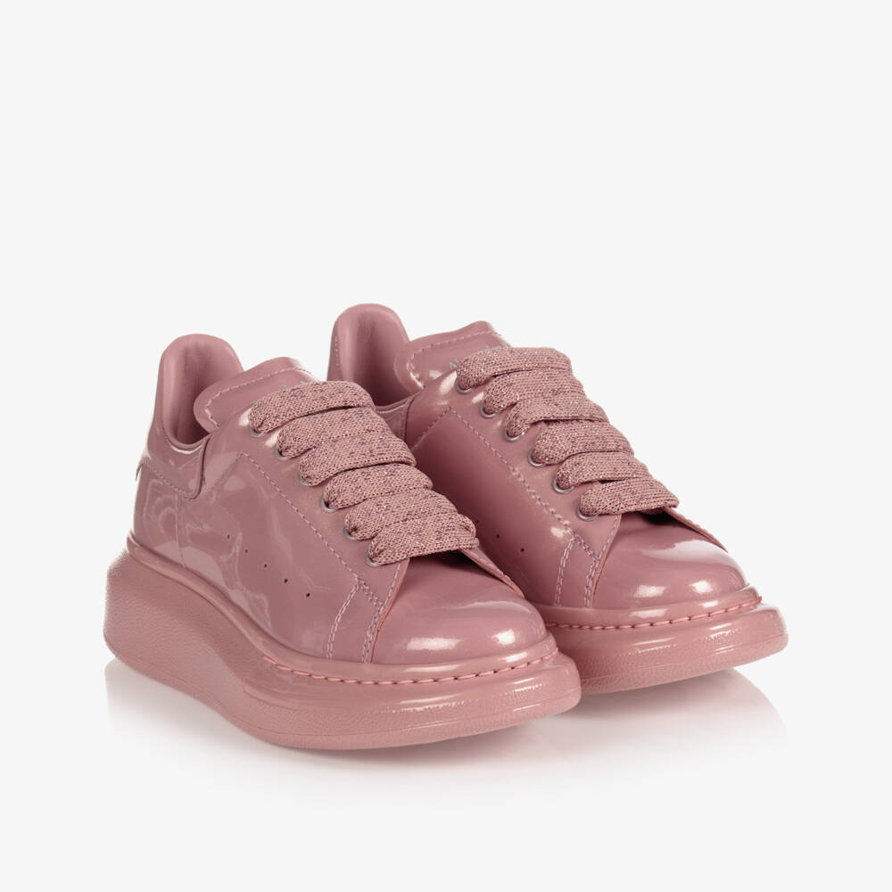 Alexander McQueen-Pink Oversized Trainers | Childrensalon Outlet