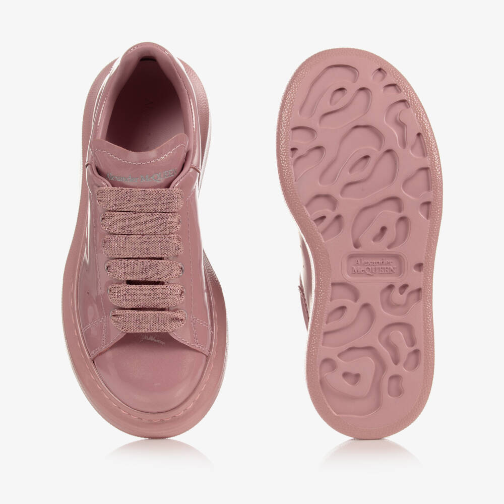 Alexander McQueen-Pink Oversized Trainers | Childrensalon Outlet