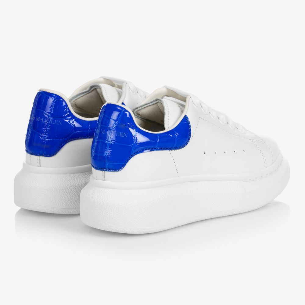 Alexander mcqueen new arrivals leather trainers