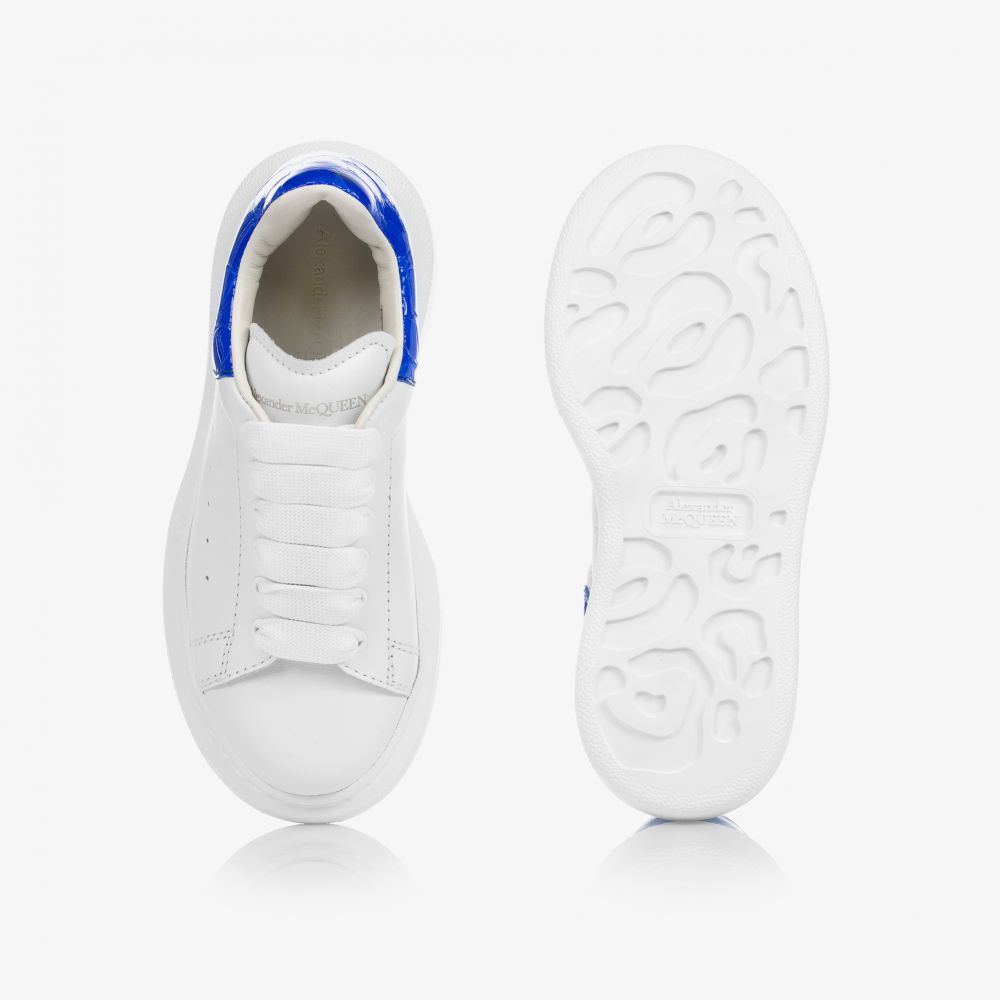 Alexander mcqueen blanche shop et bleu