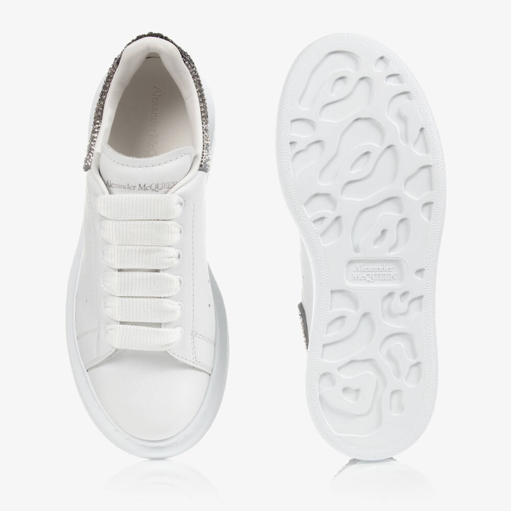 Alexander McQueen-White Oversized Trainers | Childrensalon Outlet