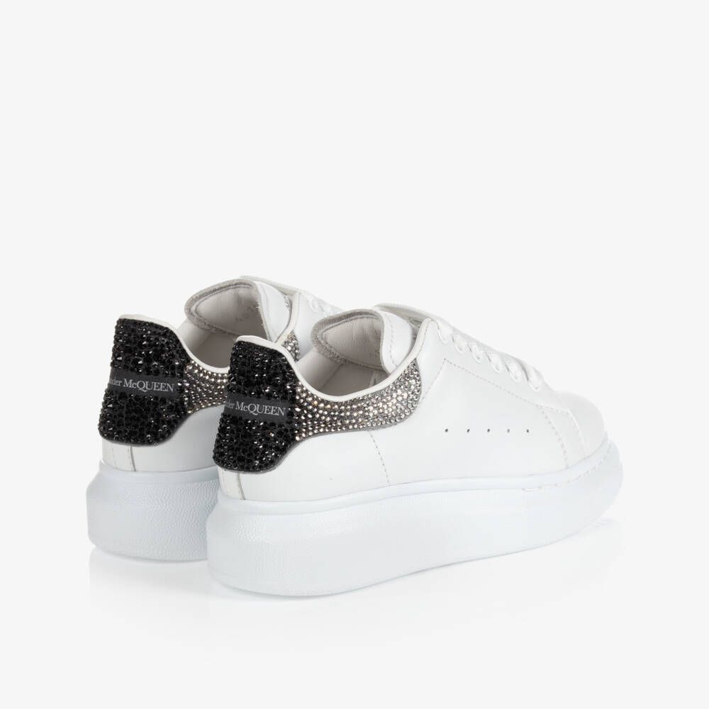 Alexander McQueen-White Oversized Trainers | Childrensalon Outlet