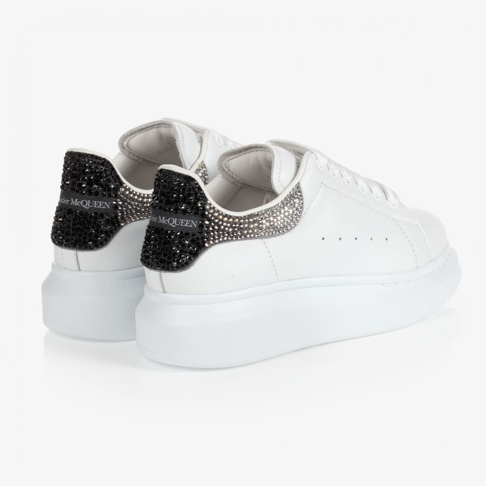 Alexander McQueen - White Oversized Trainers | Childrensalon Outlet