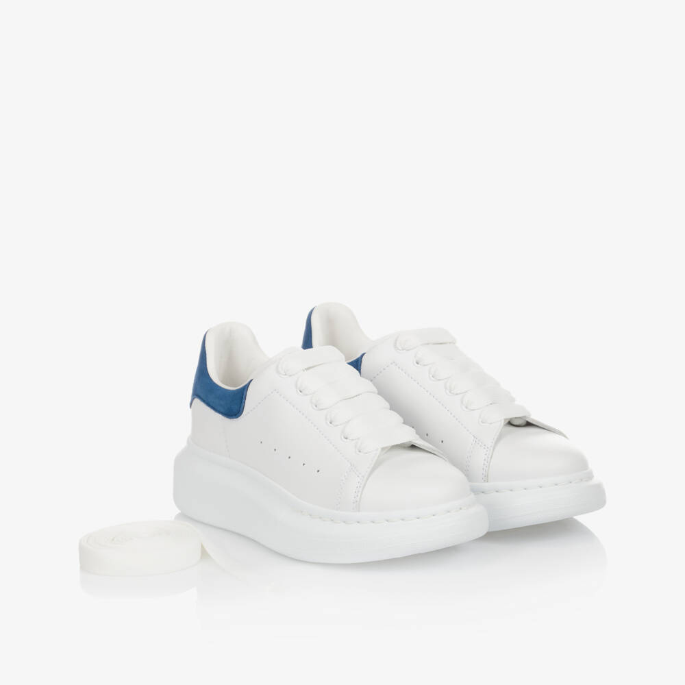 Alexander McQueen-White Oversized Trainers | Childrensalon Outlet