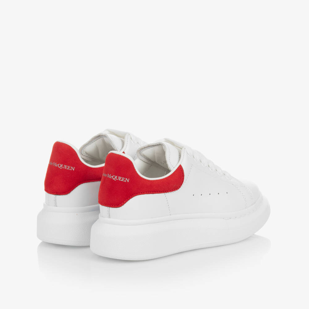 Alexander McQueen-White Oversized Trainers | Childrensalon Outlet