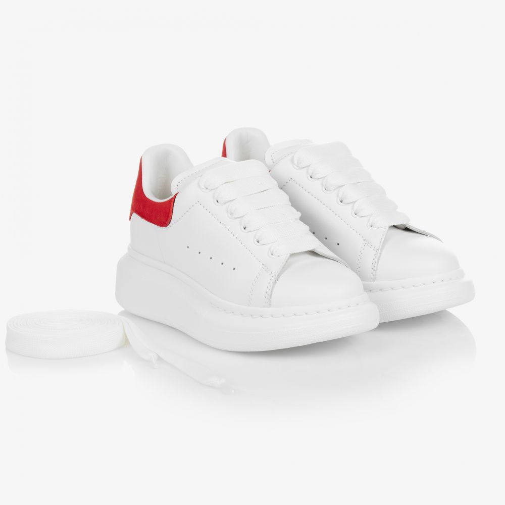 Alexander McQueen - Weiße Oversize-Sneakers | Childrensalon