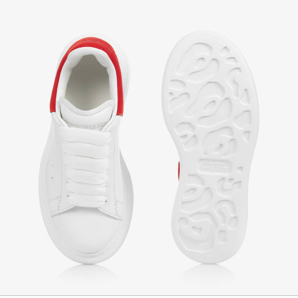 Alexander McQueen-White Oversized Trainers | Childrensalon Outlet