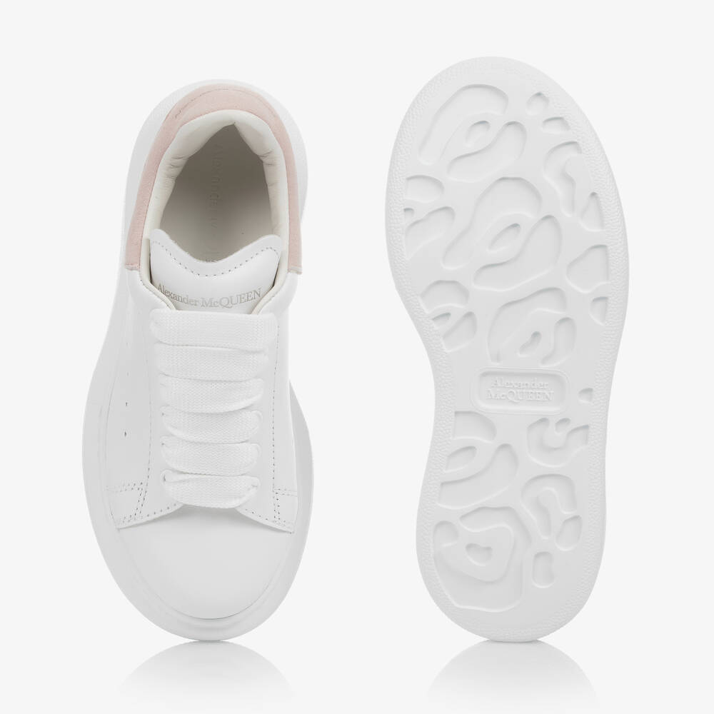 Alexander McQueen-White Oversized Trainers | Childrensalon Outlet