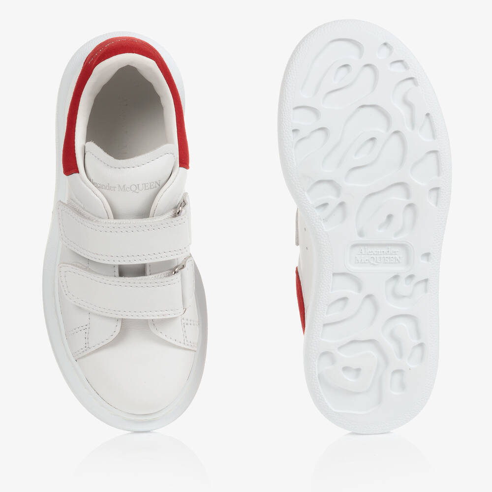 Alexander mcqueen discount white and red
