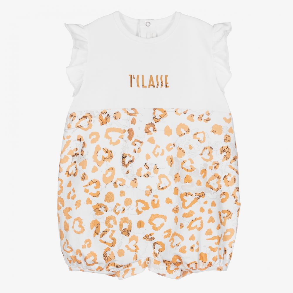 Alviero Martini-Baby Girls Leopard Shortie | Childrensalon Outlet