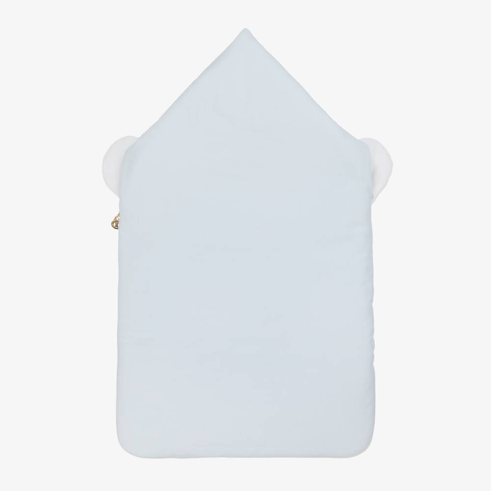 Alviero Martini-Boys Geo Bear Map Nest in Blue | Childrensalon Outlet