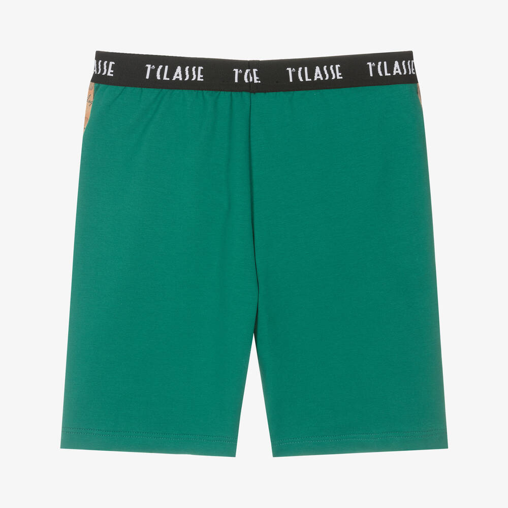 Alviero Martini-Зеленые хлопковые шорты | Childrensalon Outlet