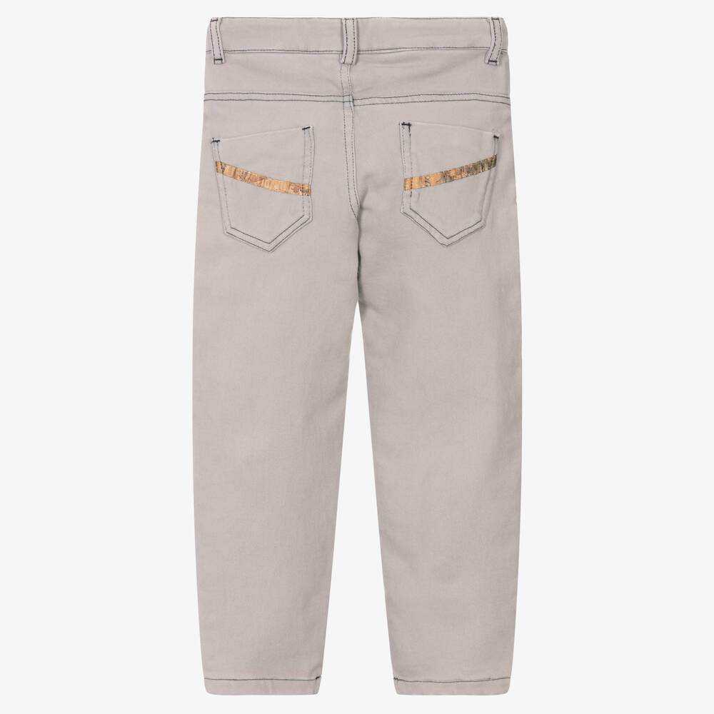 الفيرو مارتيني-Boys Grey Jersey Jeans | Childrensalon Outlet