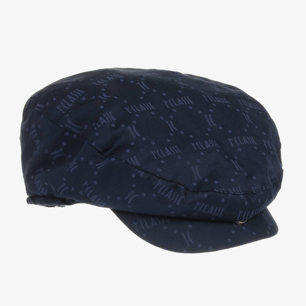 Alviero Martini - Boys Navy Blue 1a Classe Logo Cap | Childrensalon