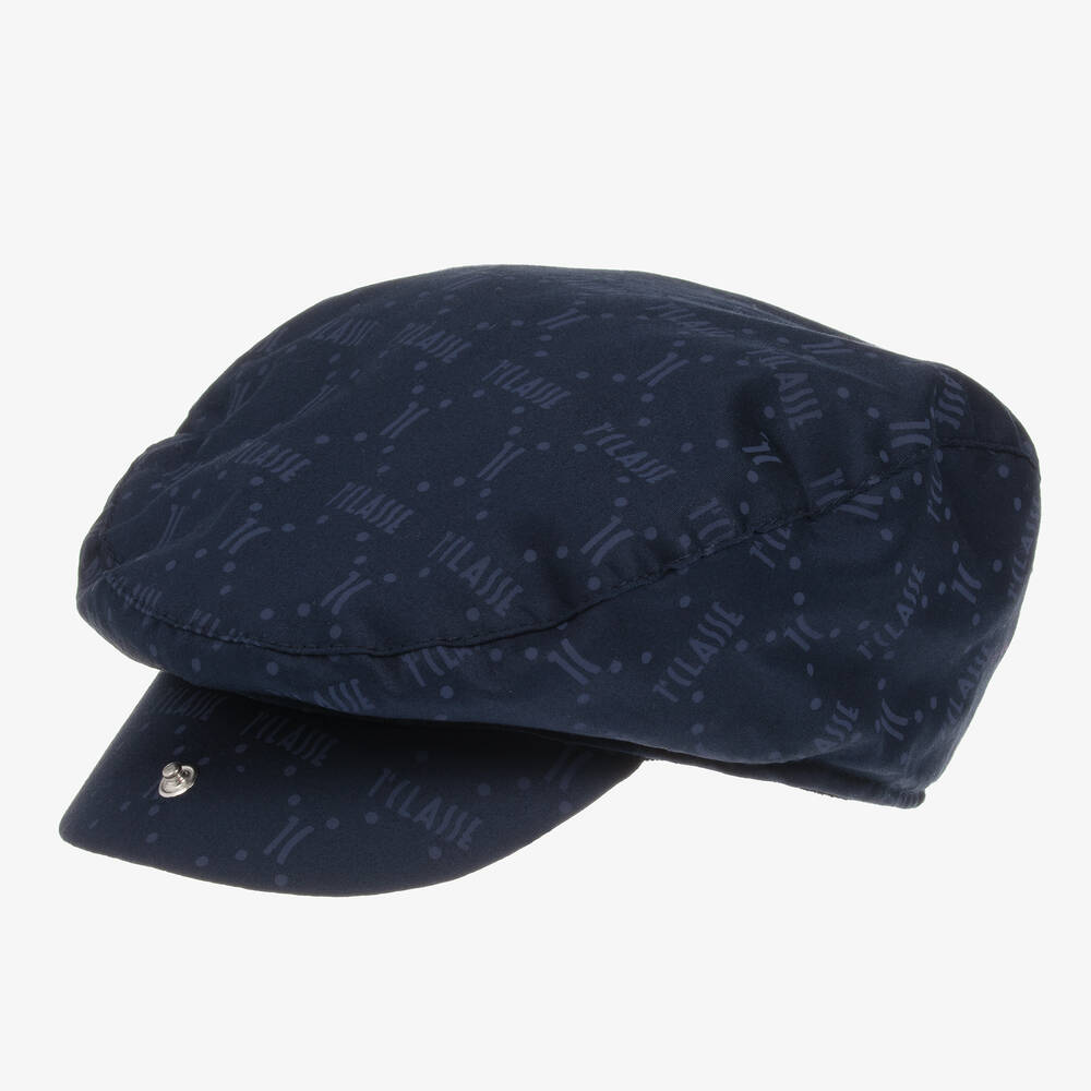 Boys navy 2024 flat cap