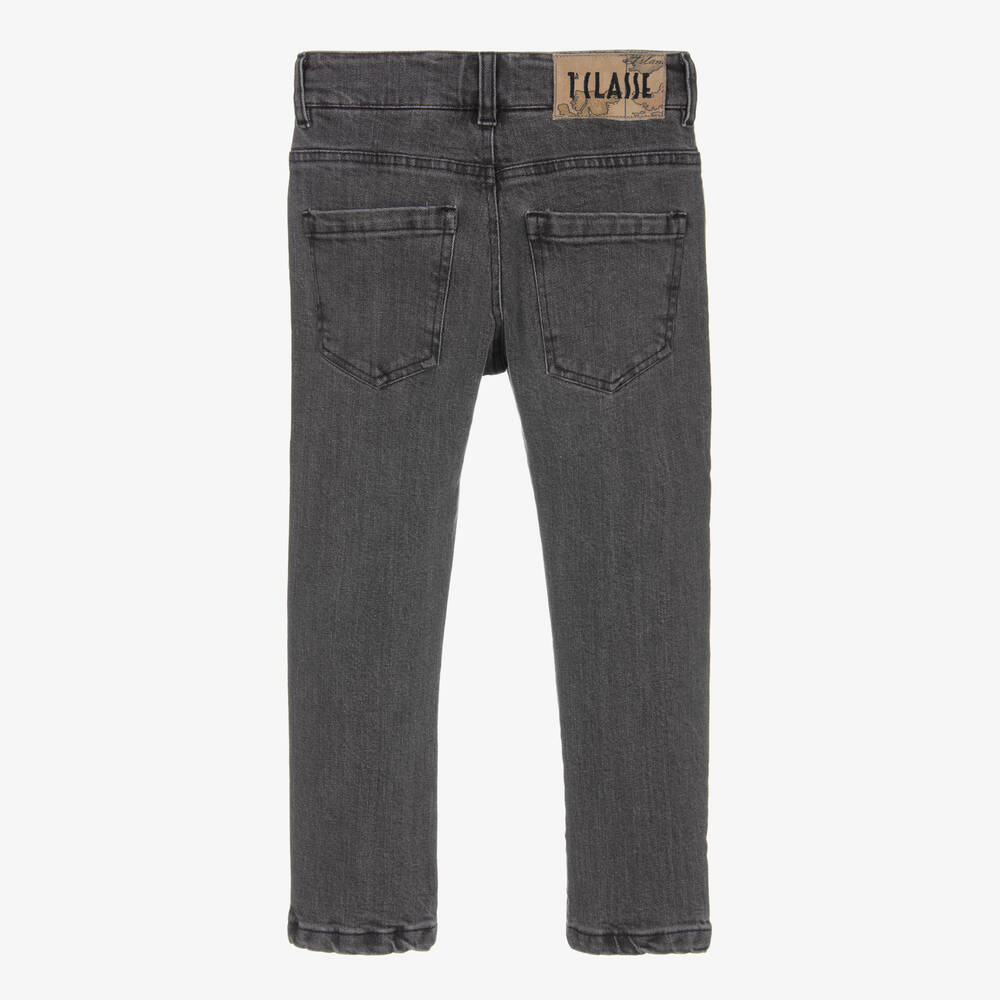 الفيرو مارتيني-Boys Washed Black Denim Jeans | Childrensalon Outlet