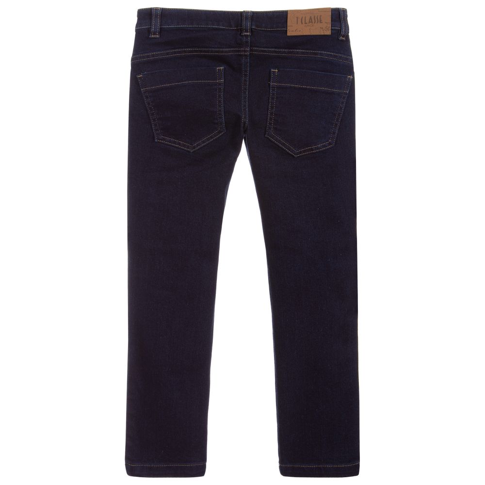 Alviero Martini Girls Blue Denim Jeans Childrensalon Outlet