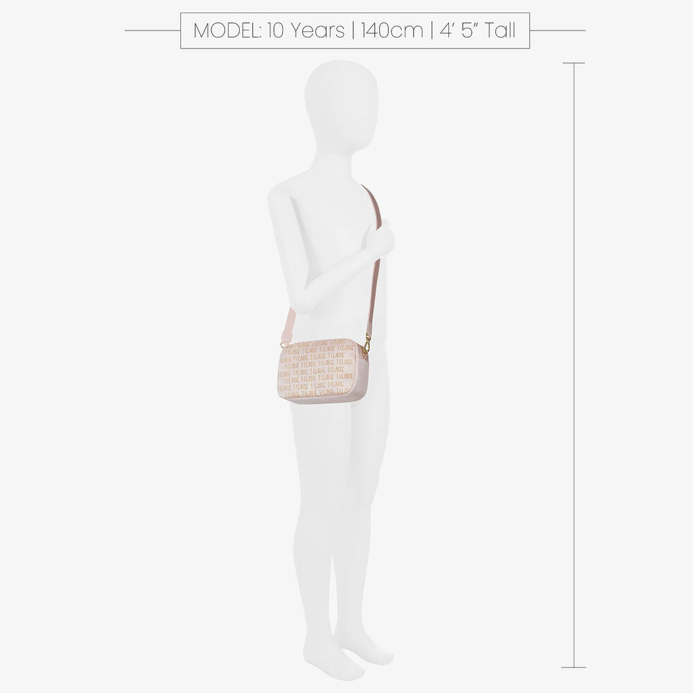 Alviero Martini-Girls Pink 1a Classe Shoulder Bag (20cm) | Childrensalon Outlet