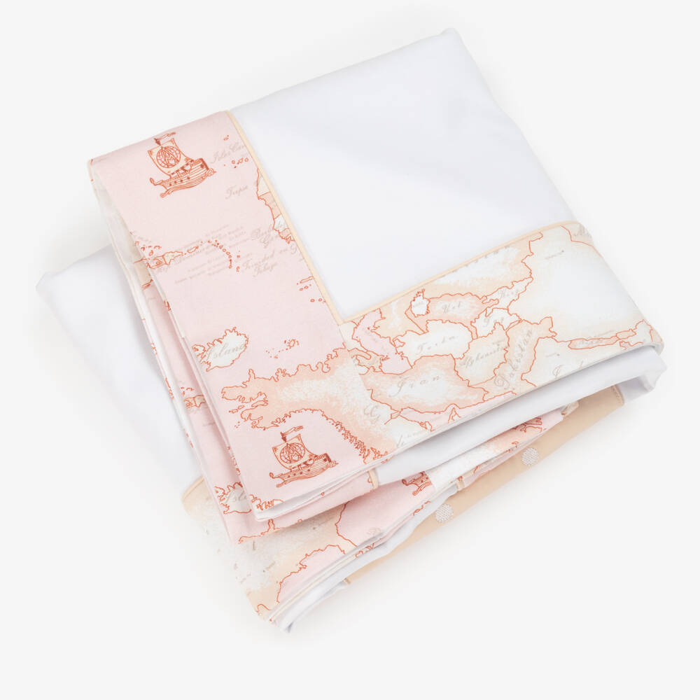 Alviero Martini-Girls' Soft Pink Bear Blanket | Childrensalon Outlet