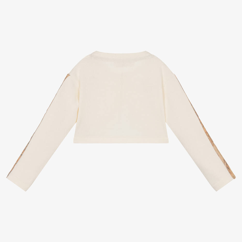 الفيرو مارتيني-Ivory Geo Map Baby Cardigan | Childrensalon Outlet