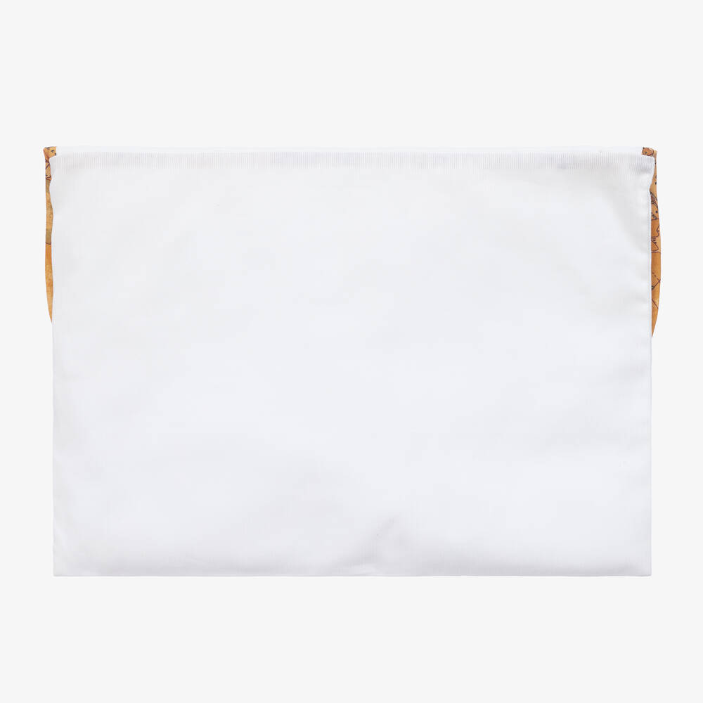 الفيرو مارتيني-Ivory & Geo Map Print Pouch (33cm) | Childrensalon Outlet