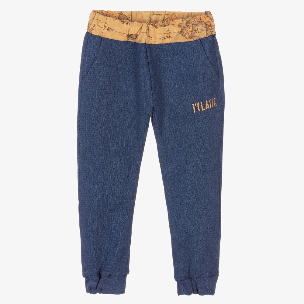 Jersey denim joggers hotsell