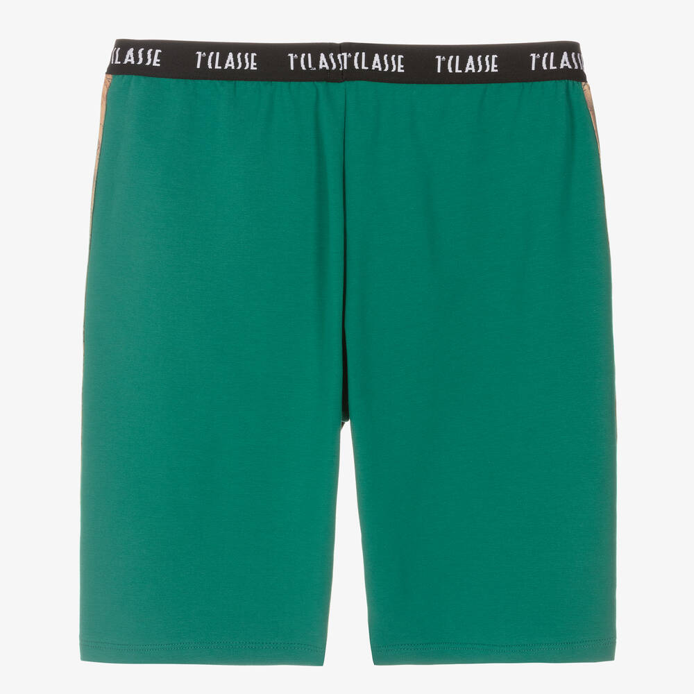 Alviero Martini-Зеленые хлопковые шорты | Childrensalon Outlet