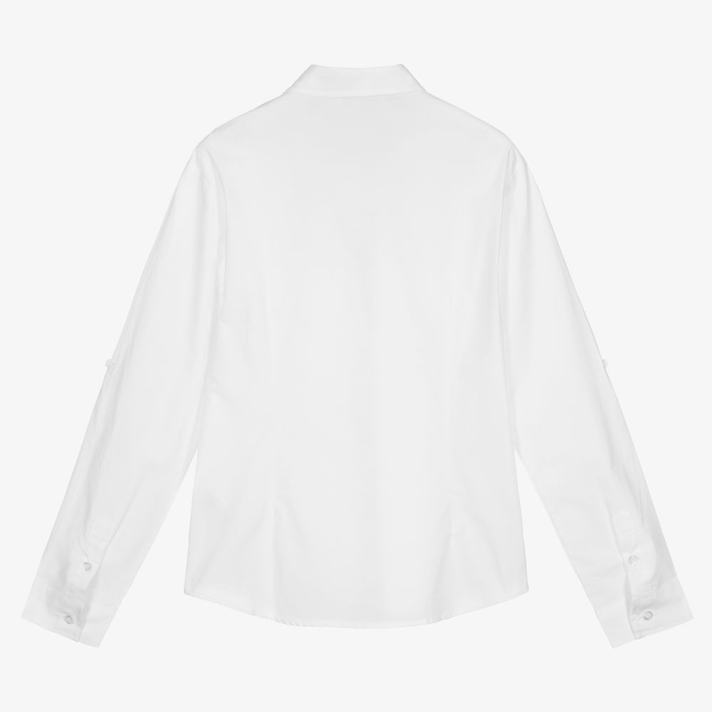 Alviero Martini-Teen White Shirt & Bowtie | Childrensalon Outlet