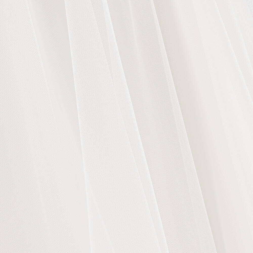 Amaya-Girls Off-White Tulle Gown | Childrensalon Outlet