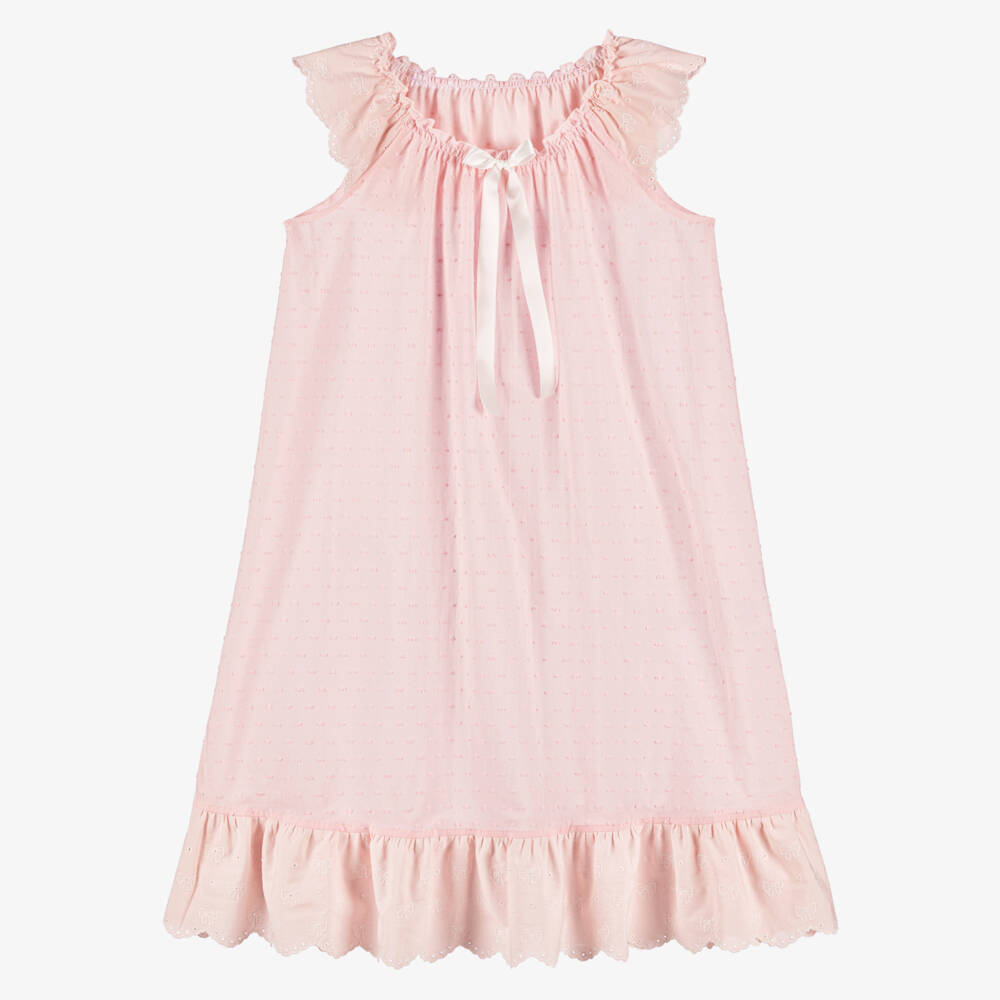 AMIKI Children-Girls Blush Cotton Sleepwear Delight | Childrensalon Outlet