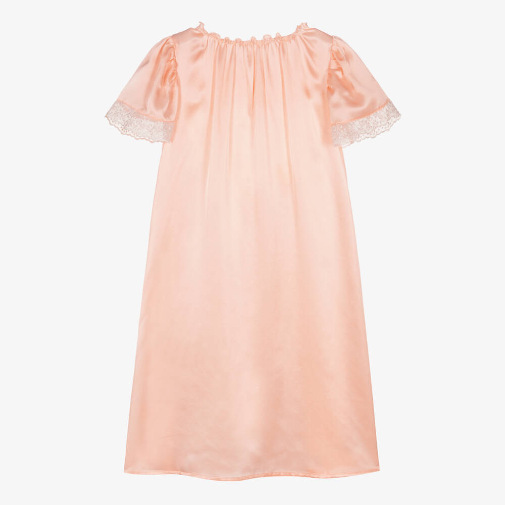 AMIKI Children-Girls Blush Silk Sleepwear Delight | Childrensalon Outlet