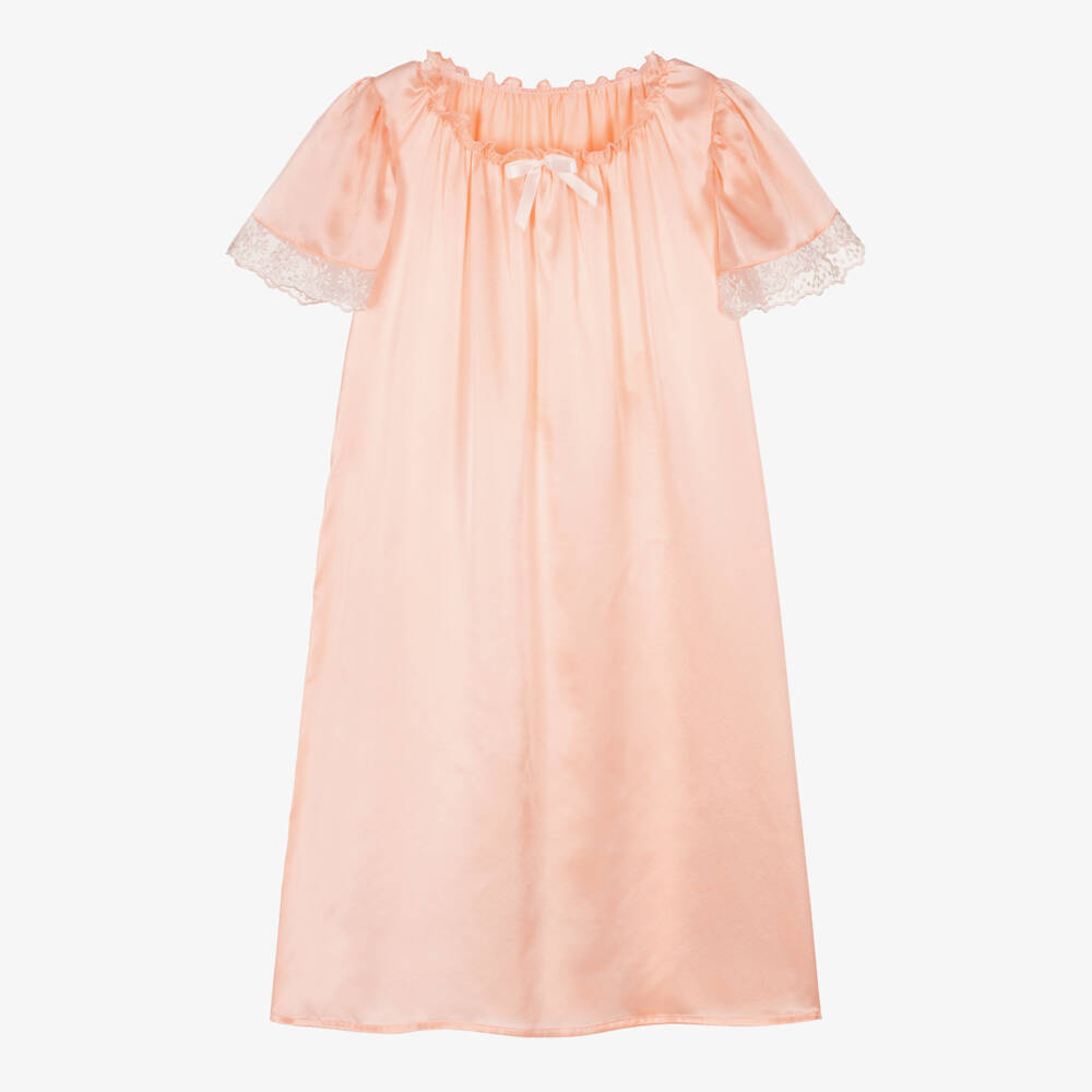 AMIKI Children-Girls Blush Silk Sleepwear Delight | Childrensalon Outlet