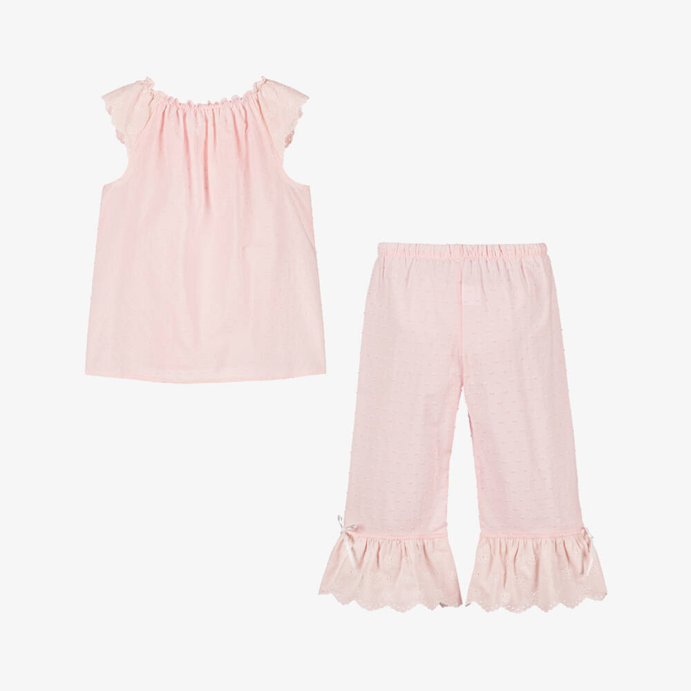 AMIKI Children-Girls Delicate Pink Slumber Set | Childrensalon Outlet