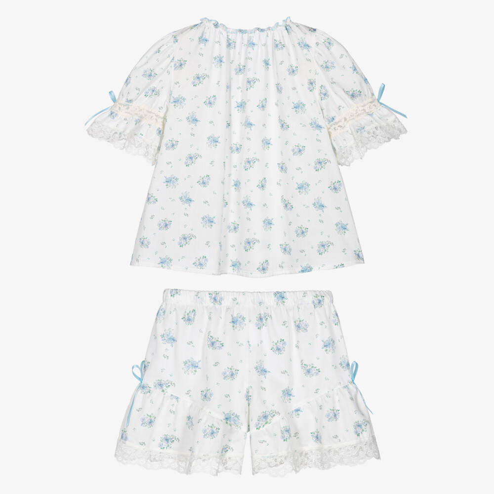 AMIKI Children-Girls Elegant Floral Cotton Sleepwear | Childrensalon Outlet