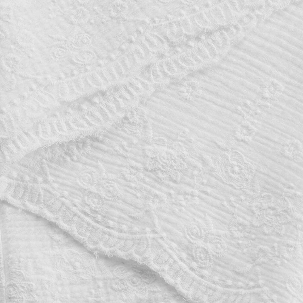 AMIKI Children-Girls Ivory Cotton Nightgown | Childrensalon Outlet