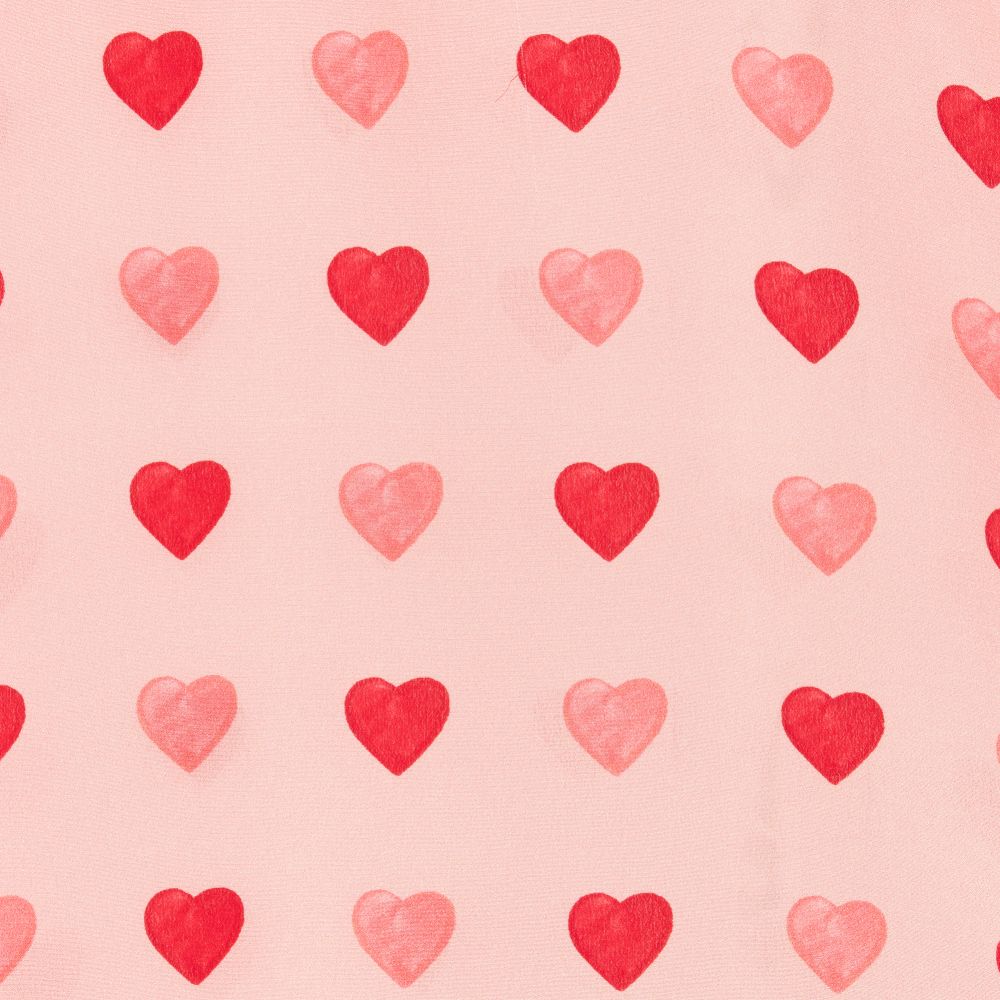 AMIKI Children-Pink Hearts Silk Nightdress | Childrensalon Outlet